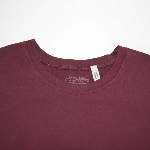 Intimissimi Short sleeve crewneck T-shirt in stretch Superior Cotton Size: S - Picture 5 of 7